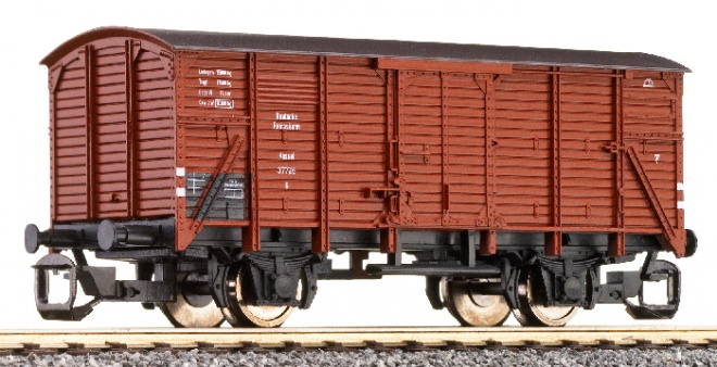 Box car type G 10<br /><a href='images/pictures/Tillig/14146.jpg' target='_blank'>Full size image</a>